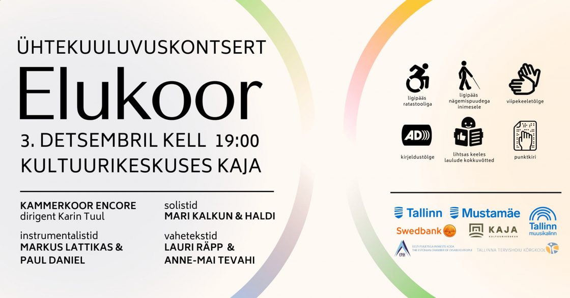 Ühtekuuluvuskontsert “Elukoor”