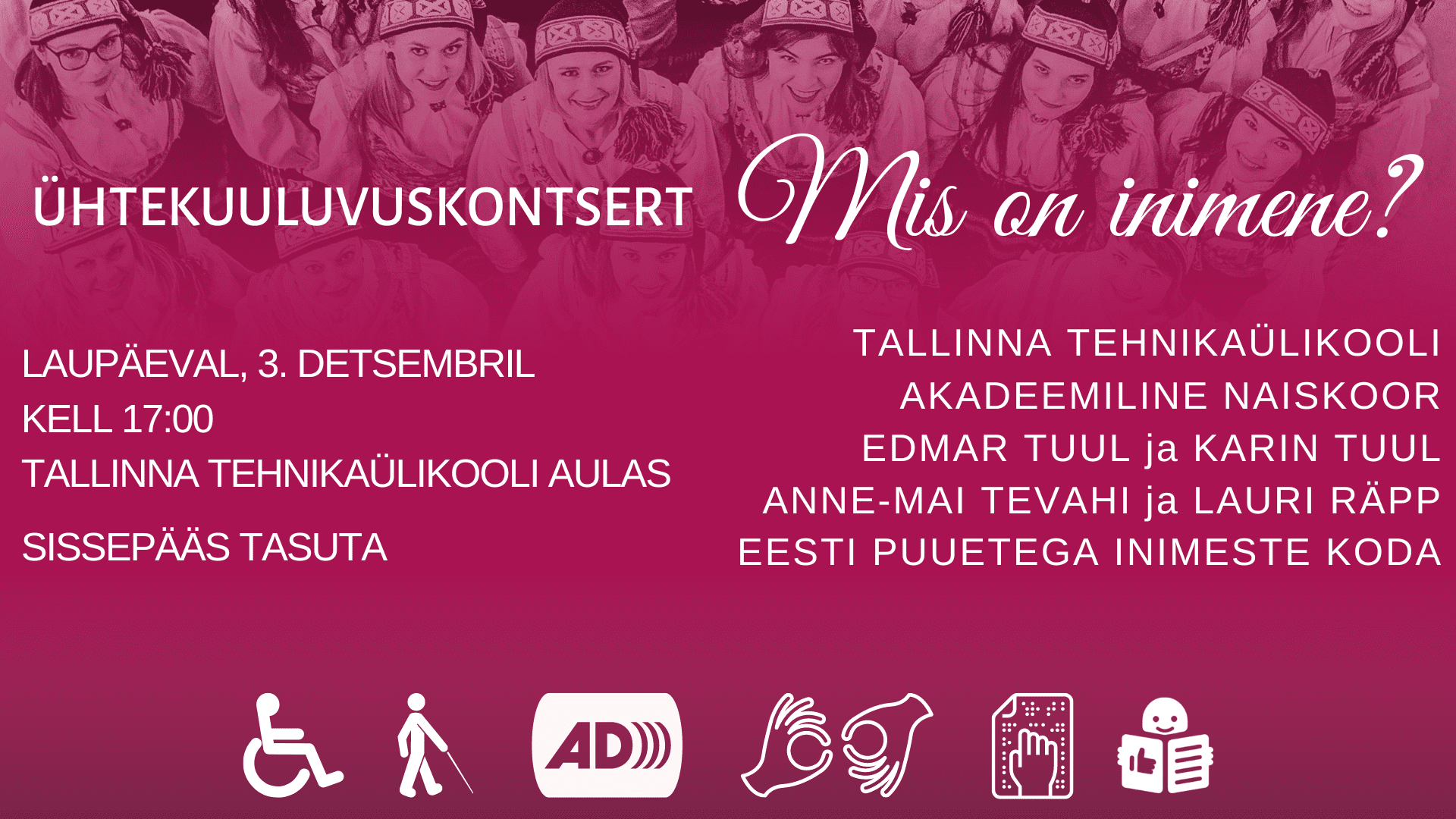 Koorikontsert “Mis on inimene”