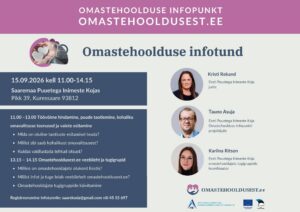 Omastehoolduse infotund 15.09.2026 infograafika
